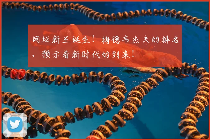 网坛新王诞生！梅德韦杰夫的排名，预示着新时代的到来！